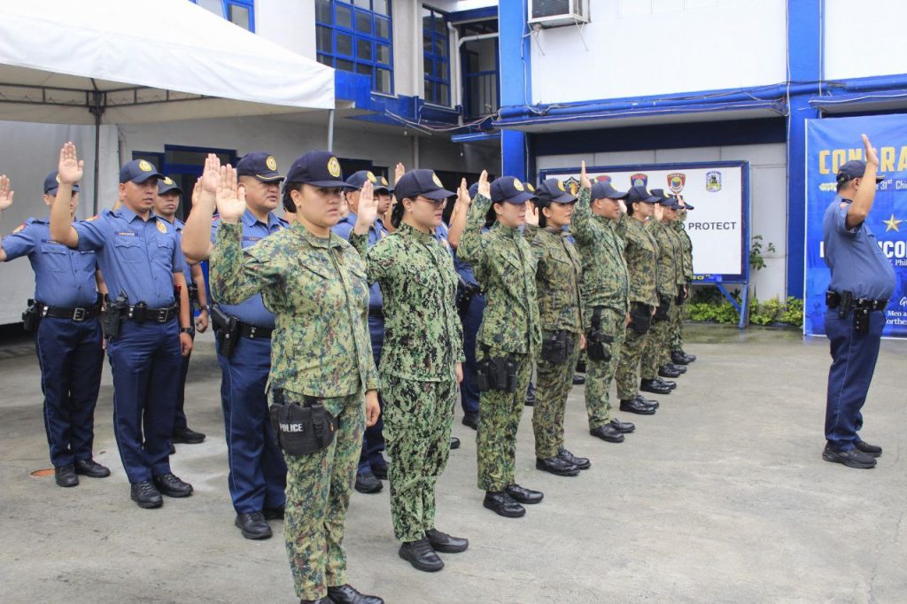 May be an image of 11 people and text that says 'cpะธ R เคถเคพเฆฎ 3r แแแแผแ PROTECT ์ 'CO Phit ๊ตฌ์ง POLICE CE Mena'